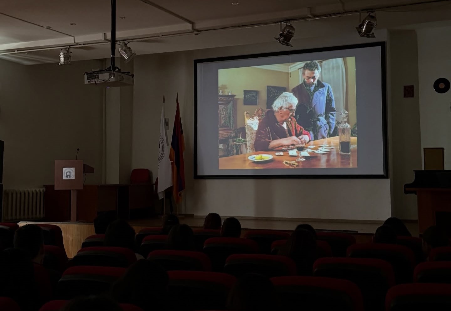 Միքայել Դովլաթյանի «Լաբիրինթոս» ֆիլմի ցուցադրությունը՝ Վ. Բրյուսովի անվան պետական համալսարանում